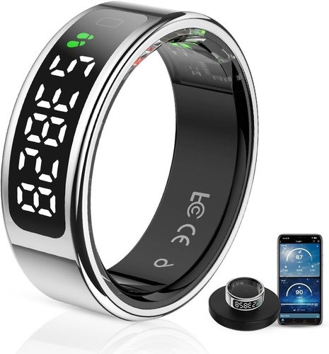Lcd display smart ring - ring,