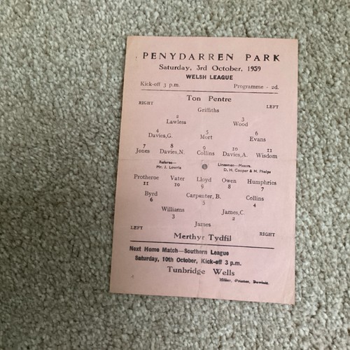 Merthyr tydfil ton pentre - ,