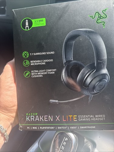 New razer kraken lite - new:,