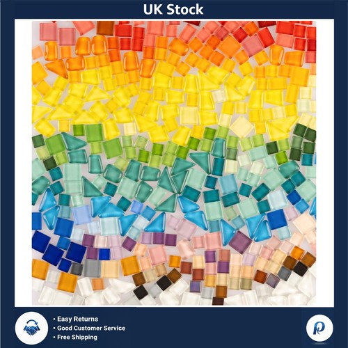 Vibrant irregular tiny glass - irregular,
