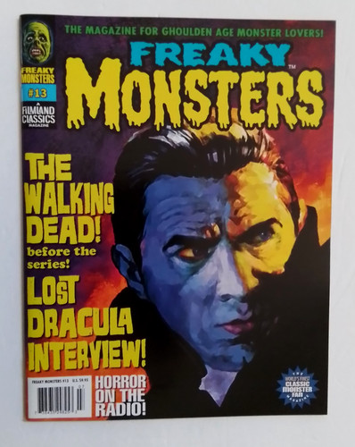 Freaky monsters magazine - "freaky,
