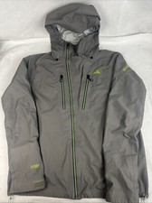 Strafe Jacket Mens 2XL Gray Polartec Neoshell Coat Ski Snowboard Shell