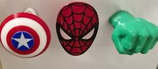 Custom Marvel's superhero bag / coat hook hanger. Spiderman, captain America,etc