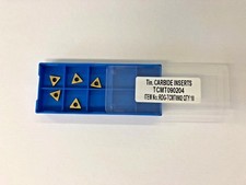 RDGTOOLS TCMT 09 CARBIDE TIPS / INSERTS / TURNING TOOLS PROFILE TIPS x5