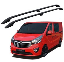 Black aluminium roof rack - black,