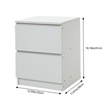 White Bedside Table Cabinets