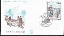 Rampe de la Major Route Monaco First Day Cover 1987  FDC Pedestrian Walkway