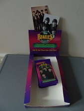 1993 The Beatles Collection cards. 10 Unopened Packs & Display Box.