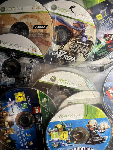 Microsoft xbox 360 discs - xbox,
