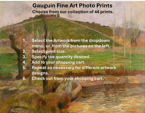 Gauguin collection fine art - gauguin,