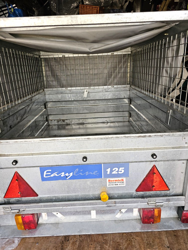 Car trailer tipper - car,