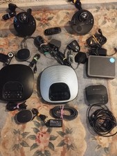 Logitech Group Video Conference Equipment Job Lot And Looks Like 2 Systems 