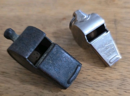 Rare antique brass whistle - rare,