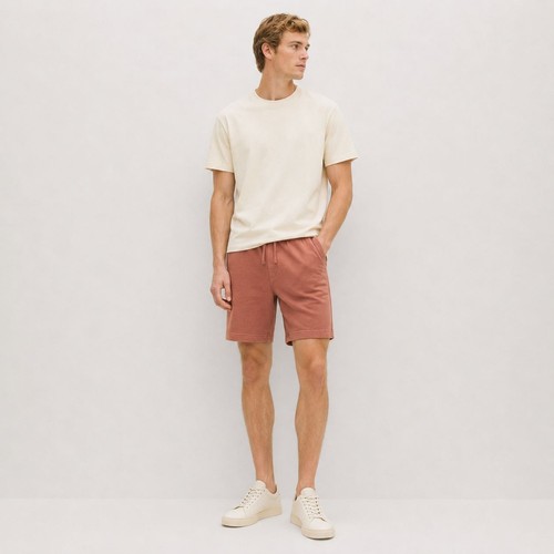 Mens pure cotton shorts - m&s,