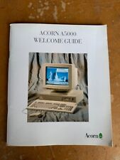 Acorn A5000 Welcome Guide Manual from 1991