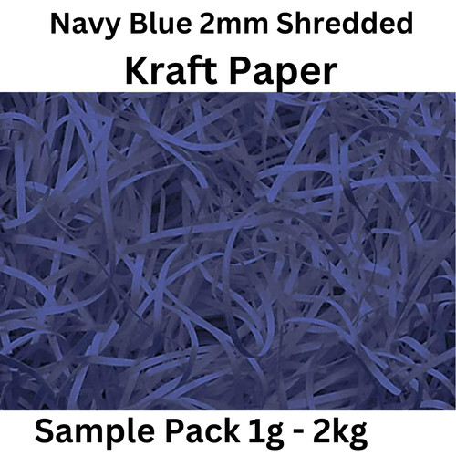 Navy blue coloured kraft - navy,