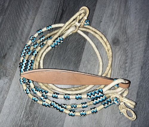 Romal reins with - romal, leather