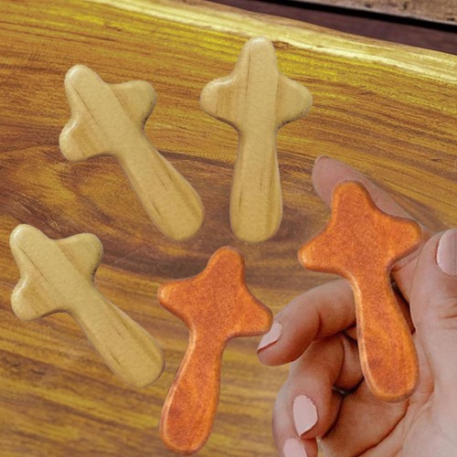Pieces small wooden crosses - pieces,