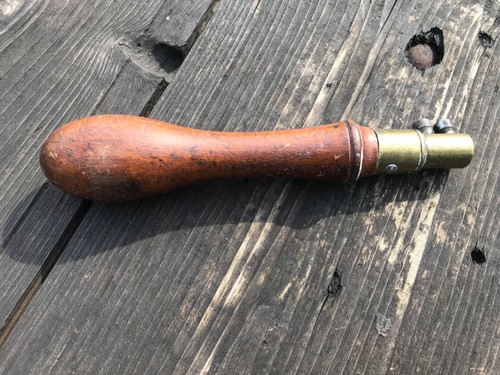 Vintage wood and brass - vintage,