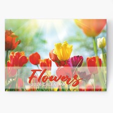 2026 Flowers Blooms Calendar Wall Monthly Planner Family Home Organiser