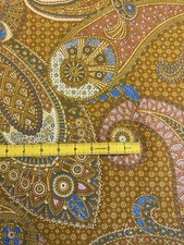 Vintage 70’s Mustard Fabric