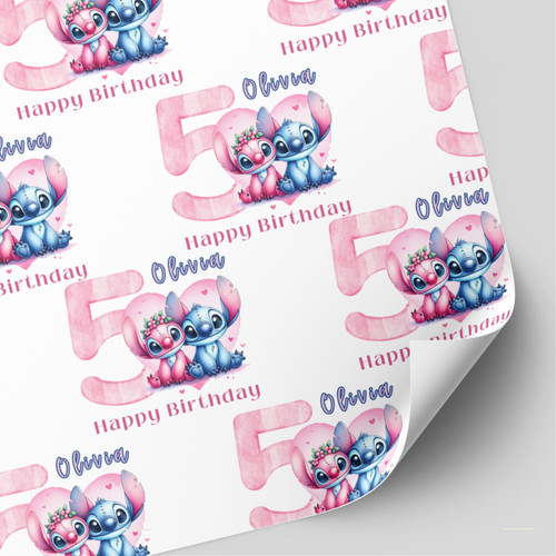 Personalised stitch angel - stitch, &