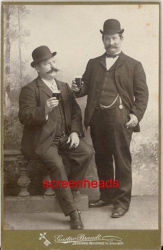 1800s antique cabinet card - 1800s,