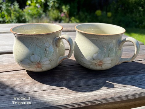 Pair vintage denby daybreak - vintage,