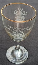 The Wedding Of Prince Charles And Lady Diana Spencer Commemorative Wine Glass