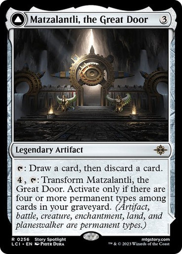 Mtg matzalantli the great - mtg, matzalantli,