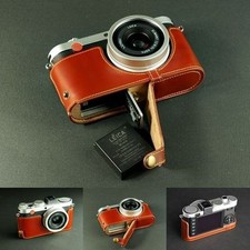 Genuine real leather half - genuine,