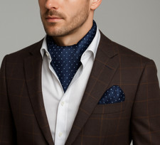 Mens Ascot Cravat & Pocket