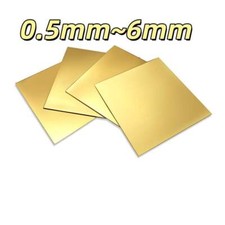 Various sizes brass plates - of,