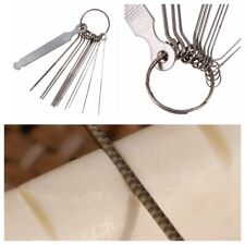 13 Sizes Guitar Bridge Saw Rods Filing Nut Slotting File Luthier Repair Tool Kit