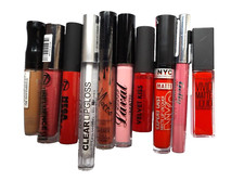 10 LIP GLOSSES & MATTES BUNDLE