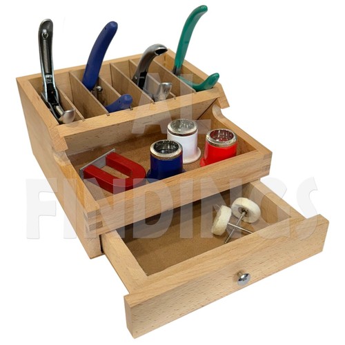 Wooden rack for plier - , file