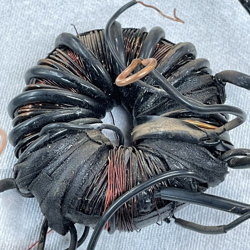 Toroid coil transformer old - toroid,