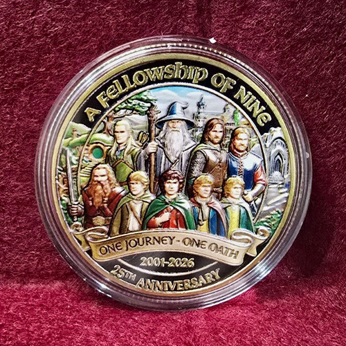 The lord rings coin - the,