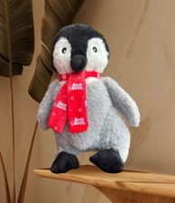 Penguin Soft Plush Toy Scarf