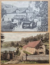Friday Street Nr Dorking old Postcards x 2