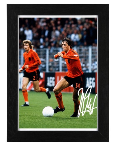 Johan cruyff signed autograph - signed,