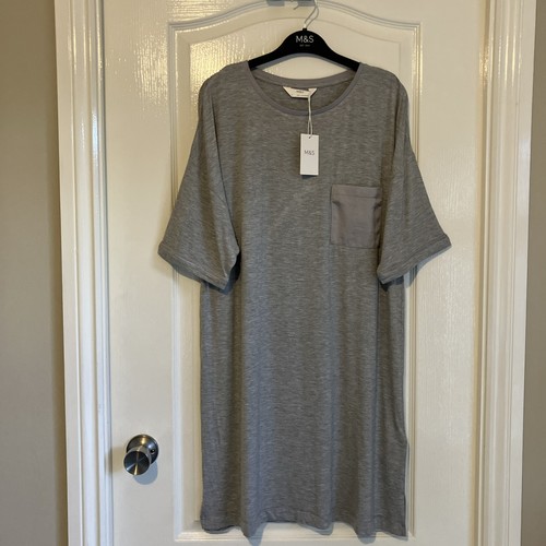 Grey body soft satin - m&s,