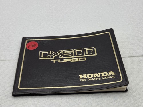 1982 honda cx500 turbo - cx500, owner's