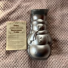 Wilton Snowman Cake Tin Christmas Baking
