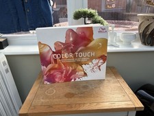Wella Koleston Colour Touch Large Hair Shade Chart Colour Book Hair Swatches