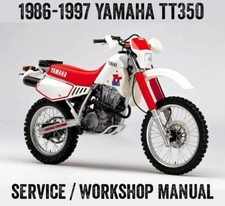 1986-1997 Yamaha TT350 TT 350