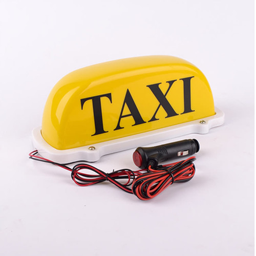 Taxi cab sign roof top - taxi,
