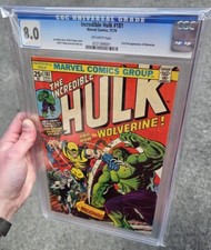 INCREDIBLE HULK #181 CGC 8.0