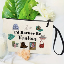 Canvas Zipper Pouch Bag Wallet