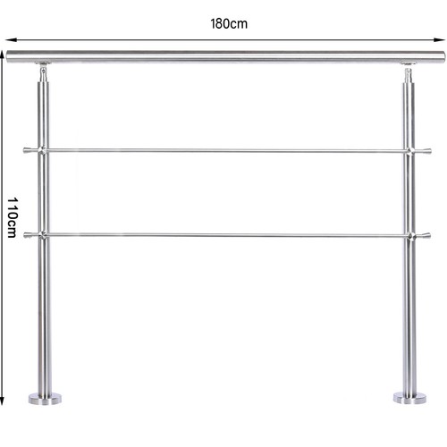 Stainless steel balustrade - stainless,